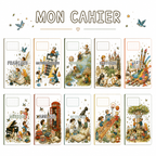 Pack Primaire Cycles 2 & 3 – 22 Pages de Garde à Imprimer