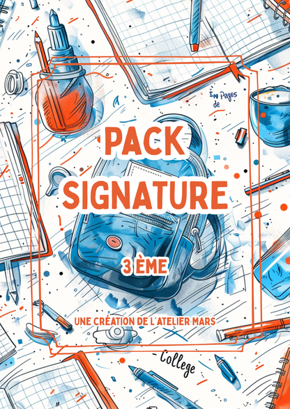 Pack Pages de Garde Collège
