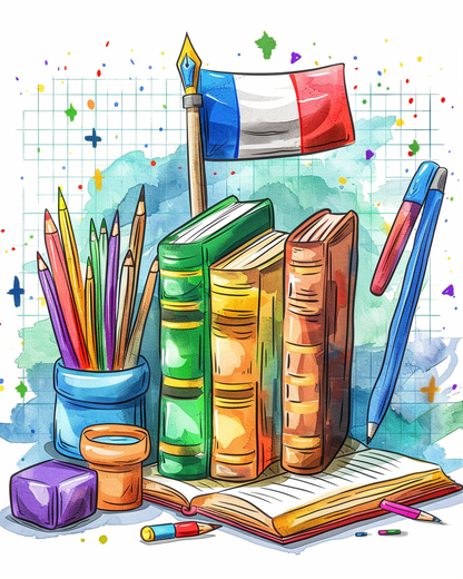 Pack Pages de garde scolaires – Collégien (PDF à imprimer ou imprimé & envoyé)