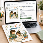 Pack Pages de Garde Primaire Belgique – 47 pages à imprimer (PDF)