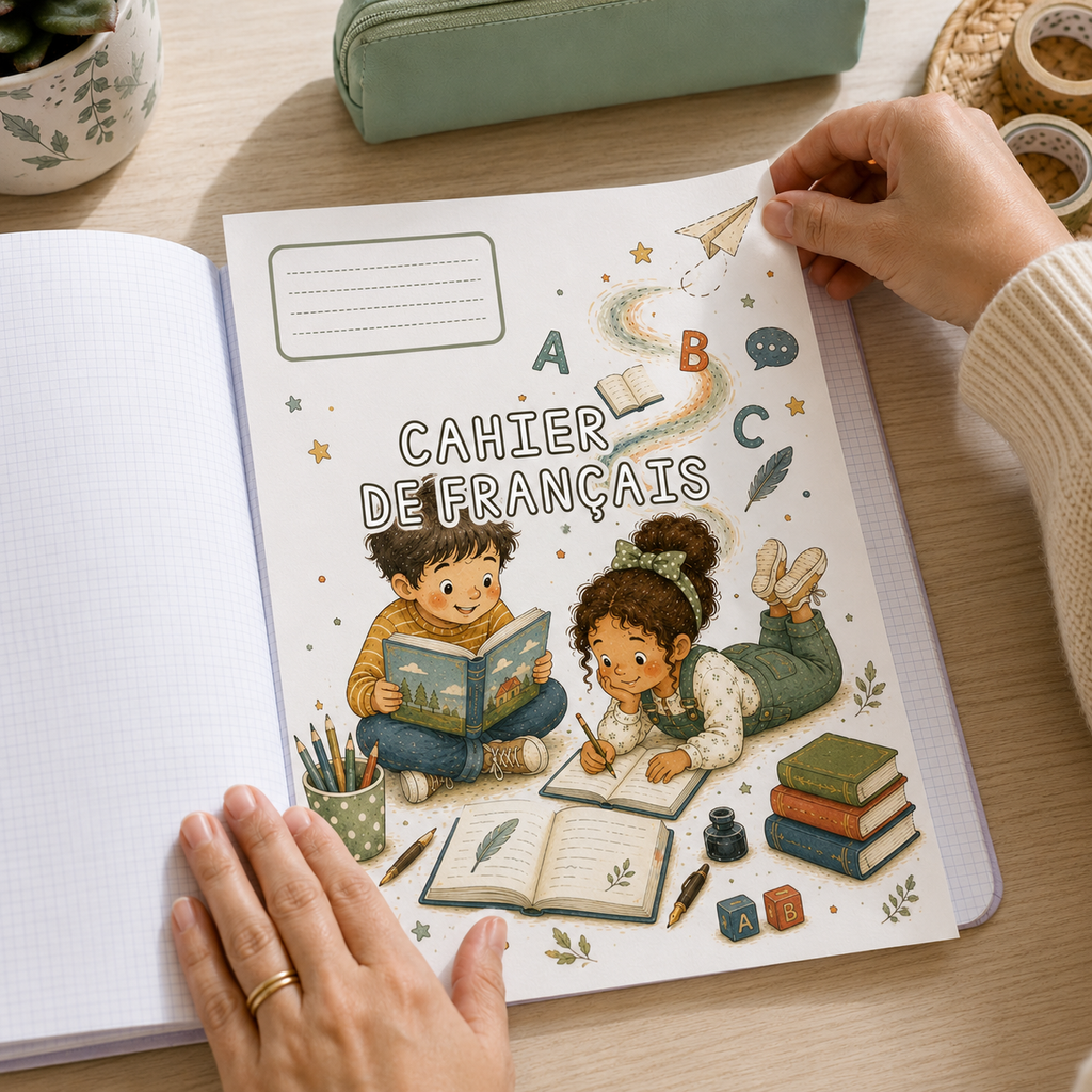 Pack Pages de Garde Primaire Belgique – 47 pages à imprimer (PDF)