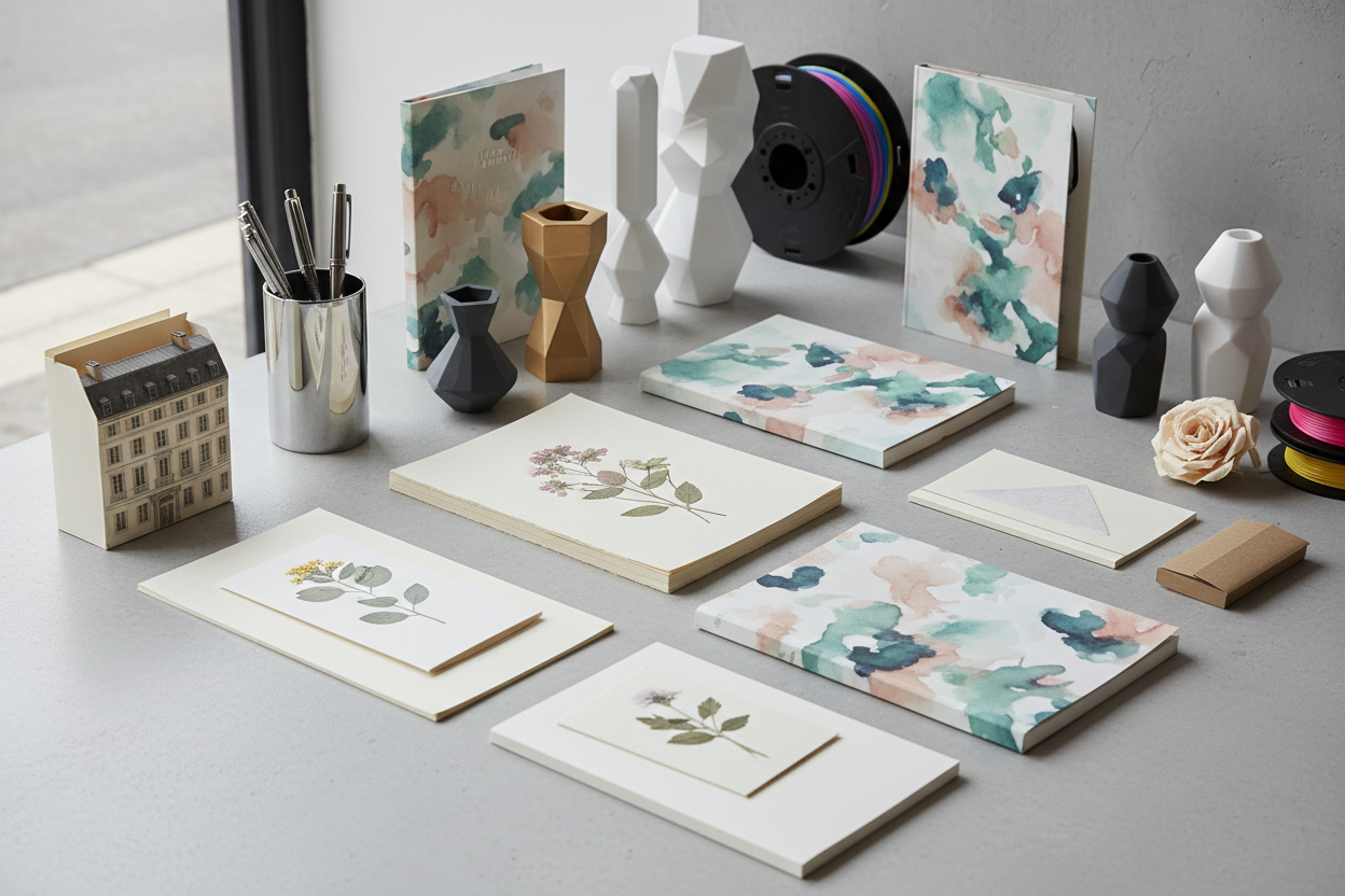 Les toutes dernières créations 3D et papeterie ajoutées à la boutique.