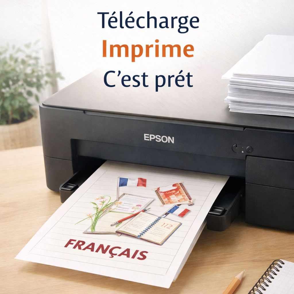 Pack pages de garde Collège – 19 matières – PDF imprimable